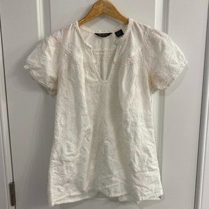 Eddie Bauer Embroidered Blouse